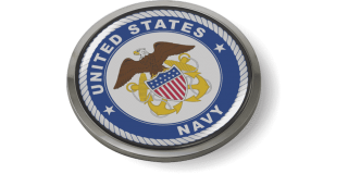 U.S. Navy Officer Crest Emblem