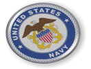 U.S. Navy Officer Crest Emblem