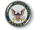 U.S. Navy Retired Eagle and Anchor Emblem