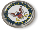 U.S. Navy Retired Eagle and Anchor Emblem