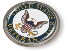 U.S. Navy Veteran Eagle and Anchor Emblem