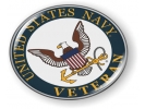 U.S. Navy Veteran Eagle and Anchor Emblem