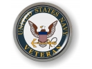 U.S. Navy Veteran Eagle and Anchor Emblem