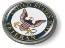 U.S. Navy Veteran Eagle and Anchor Emblem