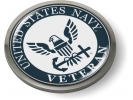 U.S. Navy Veteran Eagle and Anchor Emblem (w/b)