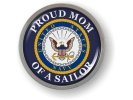 U.S. Navy Proud Mom of a Sailor Emblem