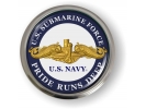 U.S. Navy Submarine Force - Pride Runs Deep - Gold Dolphins Emblem