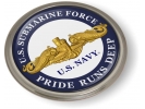 U.S. Navy Submarine Force - Pride Runs Deep - Gold Dolphins Emblem