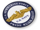 U.S. Navy Submarine Force - Pride Runs Deep - Gold Dolphins Emblem