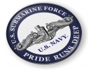 U.S. Navy Submarine Force - Pride Runs Deep - Silver Dolphins Emblem