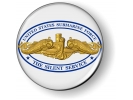 U.S. Navy Submarine Force - Silent Service - Gold Dolphins Emblem