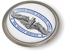 U.S. Navy Submarine Force - Silent Service - Silver Dolphins Emblem