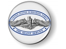 U.S. Navy Submarine Force - Silent Service - Silver Dolphins Emblem