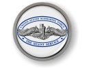 U.S. Navy Submarine Force - Silent Service - Silver Dolphins Emblem