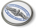 U.S. Navy Submarine Force - Silent Service - Silver Dolphins Emblem