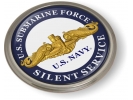 U.S. Navy Submarine Force with Gold Dolphins Emblem