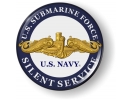 U.S. Navy Submarine Force with Gold Dolphins Emblem