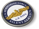 U.S. Navy Submarine Force with Gold Dolphins Emblem