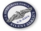 U.S. Navy Submarine Force with Silver Dolphins Emblem