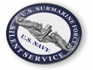 U.S. Navy Submarine Force with Silver Dolphins Emblem