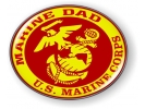 USMC Proud Dad EGA Emblem