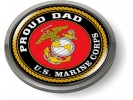 USMC Proud Dad Emblem