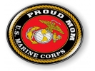 USMC Proud Mom Emblem