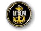 U.S. Navy Fouled Anchor - Senior Chief Petty Officer Emblem