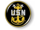 U.S. Navy Fouled Anchor - Master Chief Petty Officer Emblem