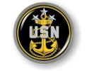 U.S. Navy Fouled Anchor - Master Chief Petty Officer of the Navy Emblem