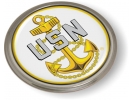 U.S. Navy Fouled Anchor - Chief Petty Officer Emblem (w)