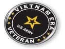 Vietnam ERA Veteran U.S. Army Emblem
