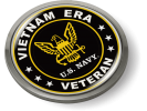 Vietnam ERA Veteran U.S. Navy Emblem