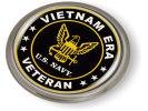 Vietnam ERA Veteran U.S. Navy Emblem