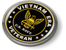 Vietnam ERA Veteran U.S. Navy Emblem