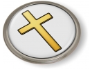 Gold Cross Emblem