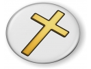 Gold Cross Emblem