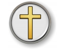 Gold Cross Emblem