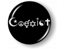 Coexist Black Emblem
