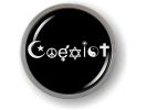 Coexist Black Emblem