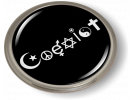 Coexist Black Emblem