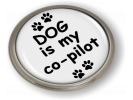 Dog is My Co-Pilot Emblem