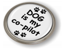 Dog is My Co-Pilot Emblem