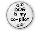 Dog is My Co-Pilot Emblem