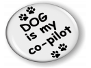 Dog is My Co-Pilot Emblem