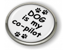Dog is My Co-Pilot Emblem