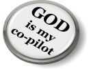 God Is My Co-Pilot Emblem