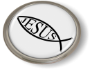 Jesus Fish Emblem