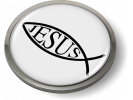 Jesus Fish Emblem