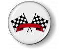 Racing Flags Emblem